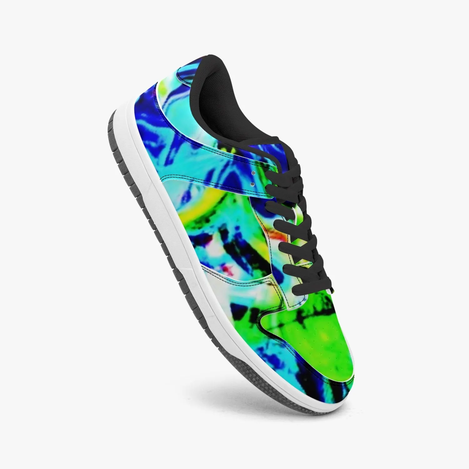 419. Dunk Stylish Low-Top Leather Sneakers
