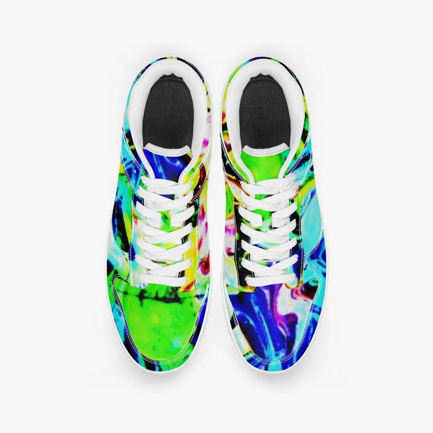419. Dunk Stylish Low-Top Leather Sneakers