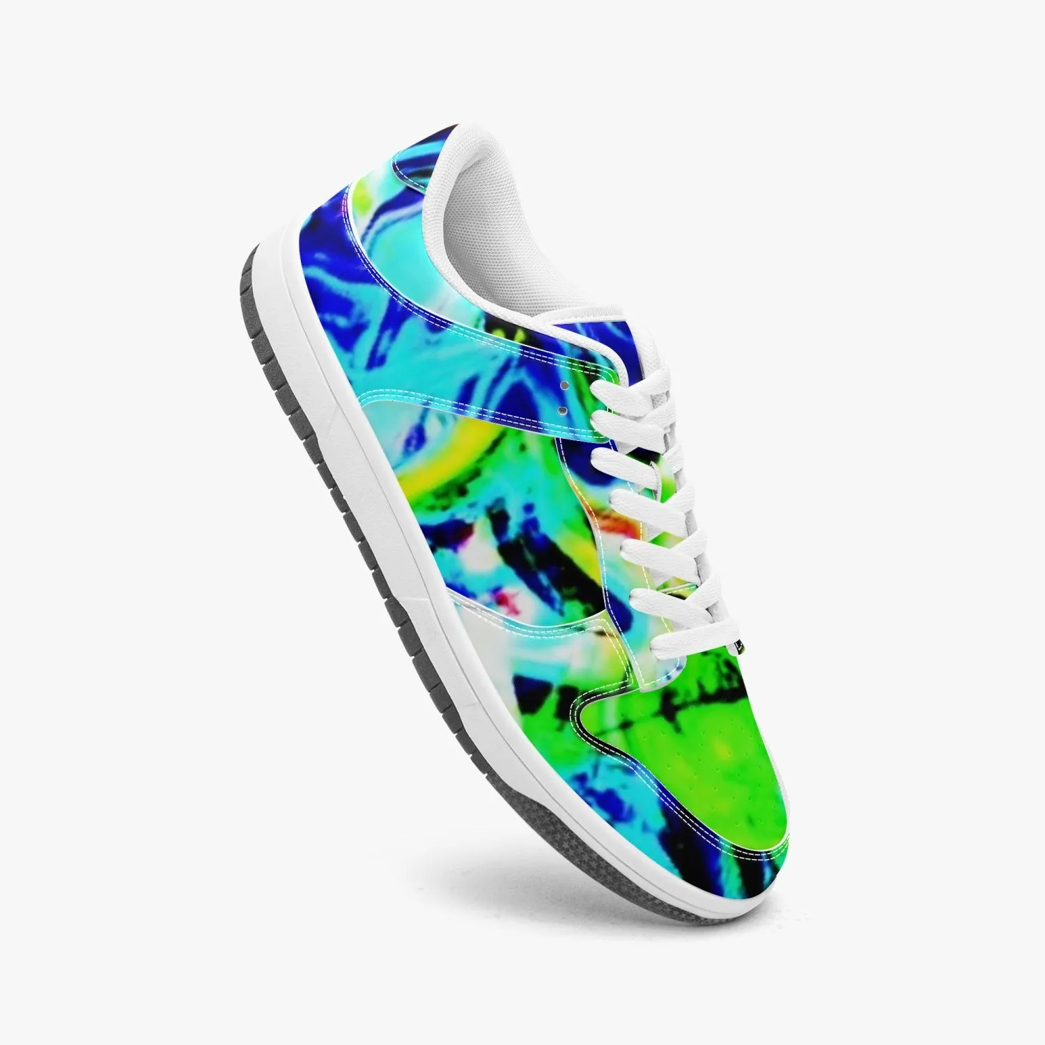 419. Dunk Stylish Low-Top Leather Sneakers