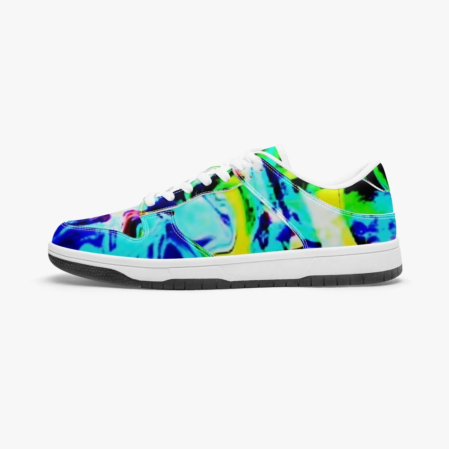 419. Dunk Stylish Low-Top Leather Sneakers