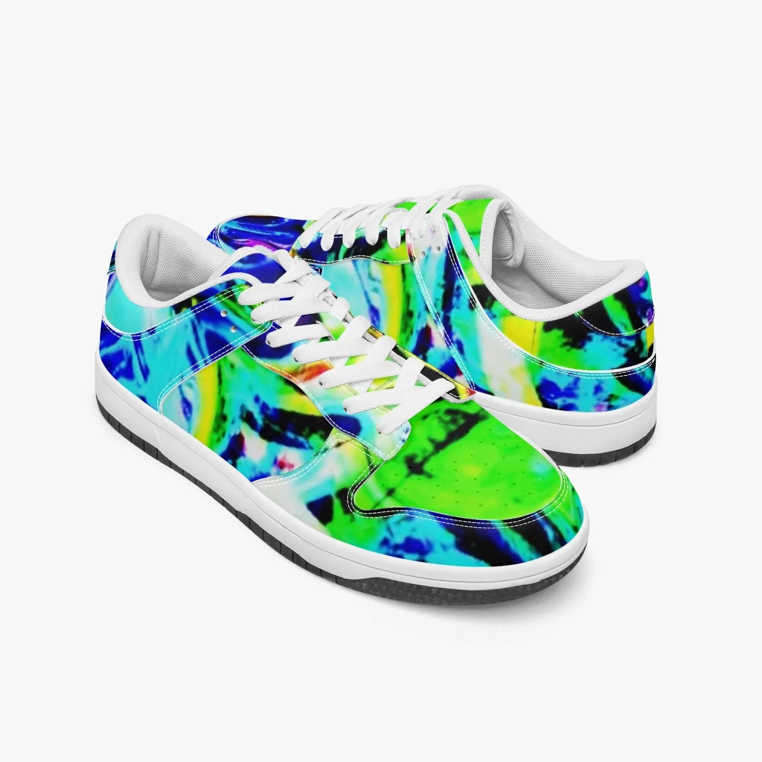 419. Dunk Stylish Low-Top Leather Sneakers