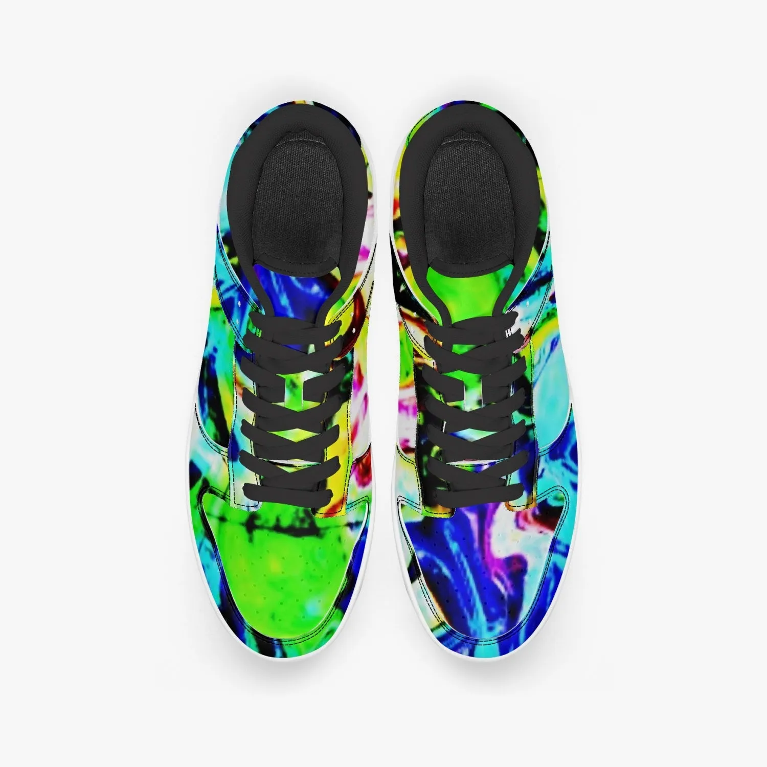 419. Dunk Stylish Low-Top Leather Sneakers
