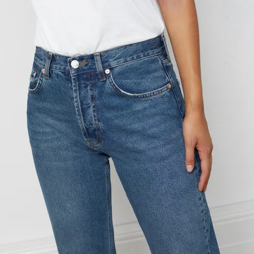 90s Straight Blue Leg Jeans by Albaray