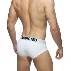 ADDICTED 3 Pack "My Basic" Brief (White, Red & Navy)