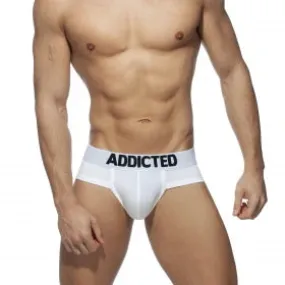 ADDICTED 3 Pack "My Basic" Brief (White, Red & Navy)