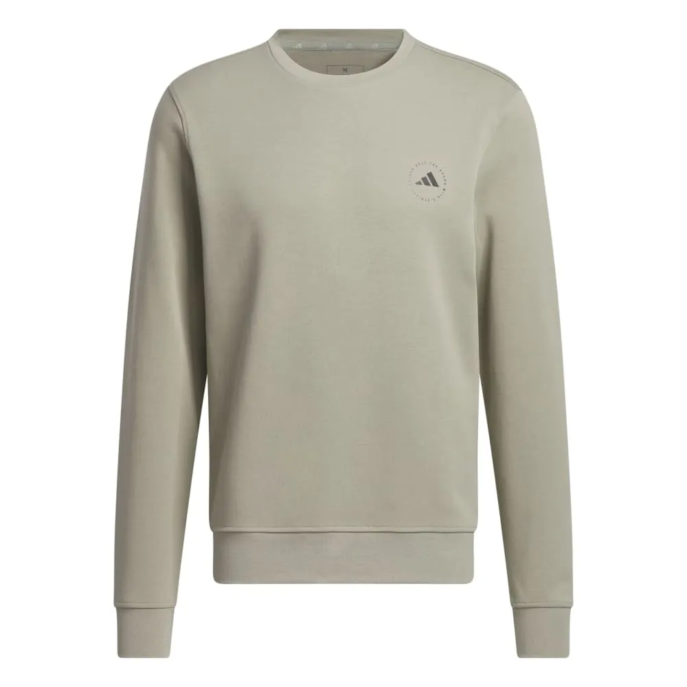 adidas Core Crew Golf Jumper - Grey
