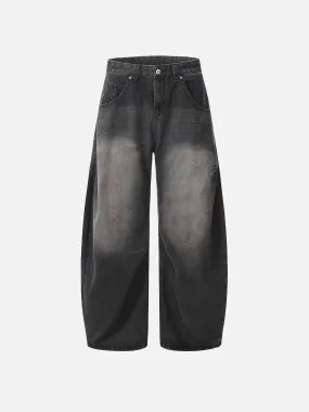 Aelfric Eden Wrinkle Loose Barrel Jeans