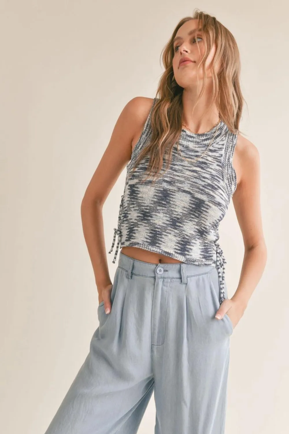 Alice Tank W Side Ties