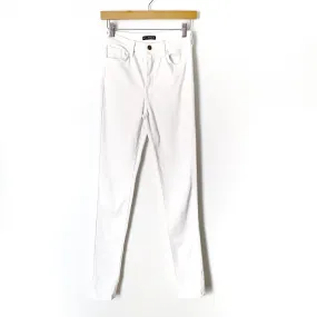 a.n. designs White High Waisted Skinny Jeans- Size 4 (Inseam 31” see notes)