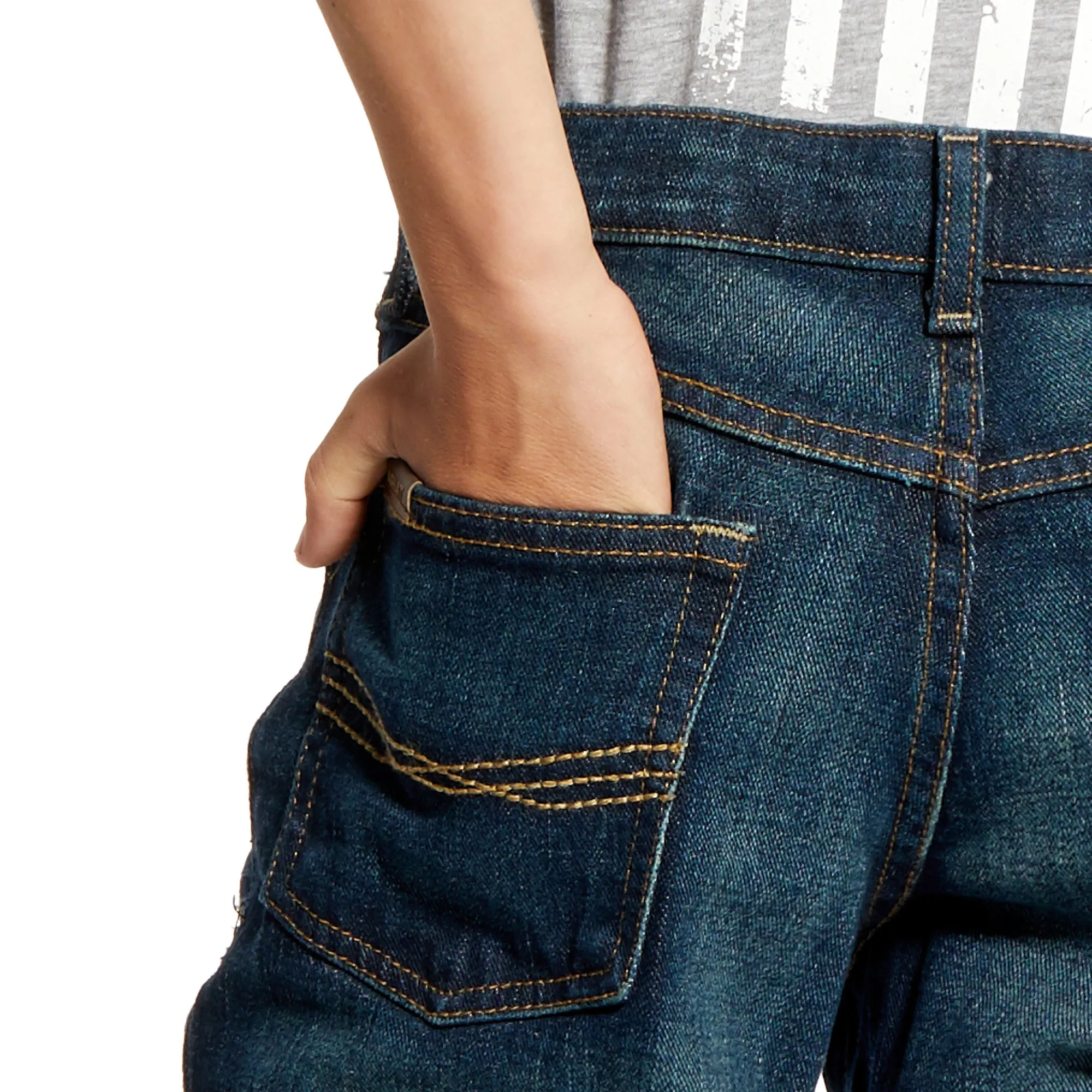 Ariat Boys Slim Stretch Legacy Straight Jean