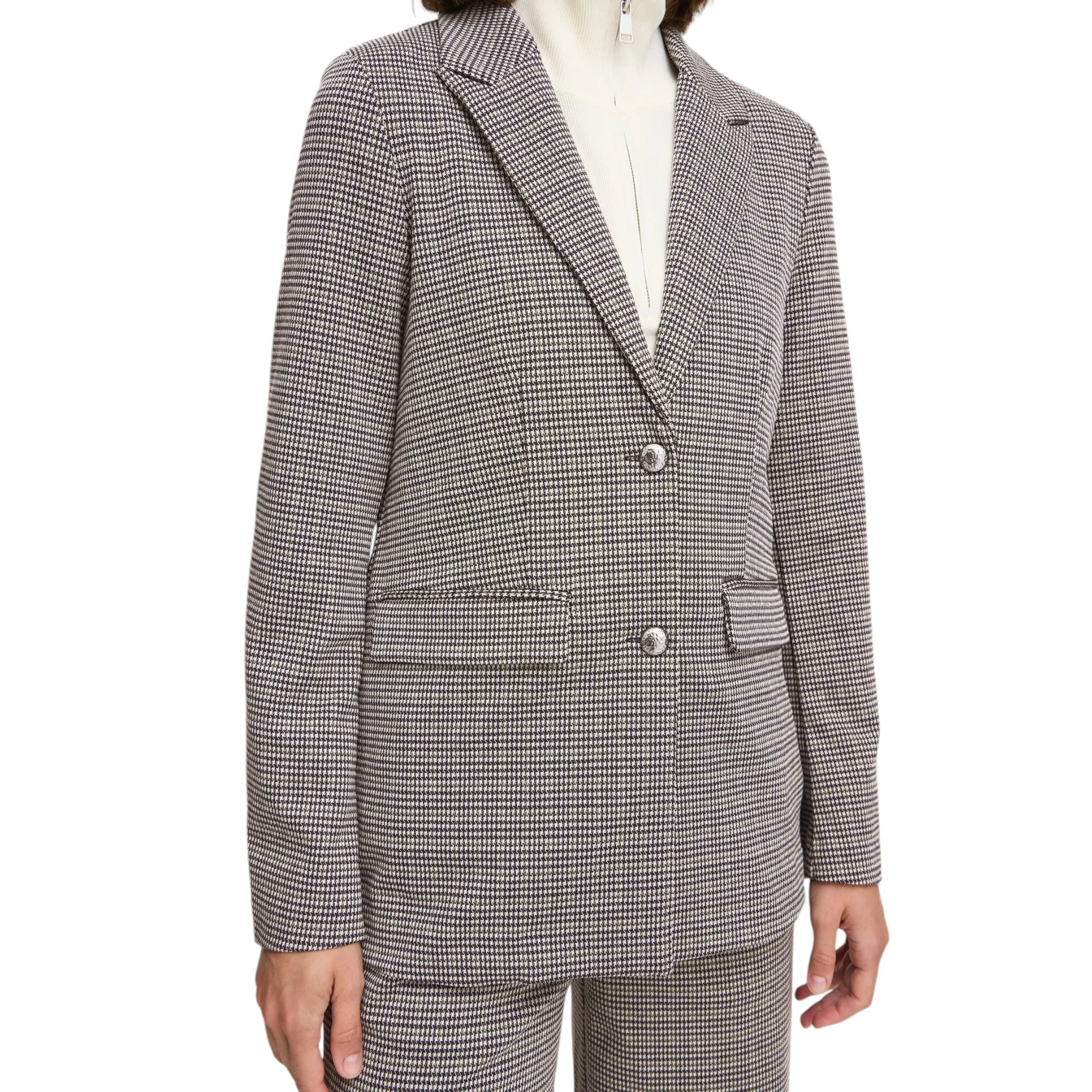 B Young Rowan Blazer Black Mix