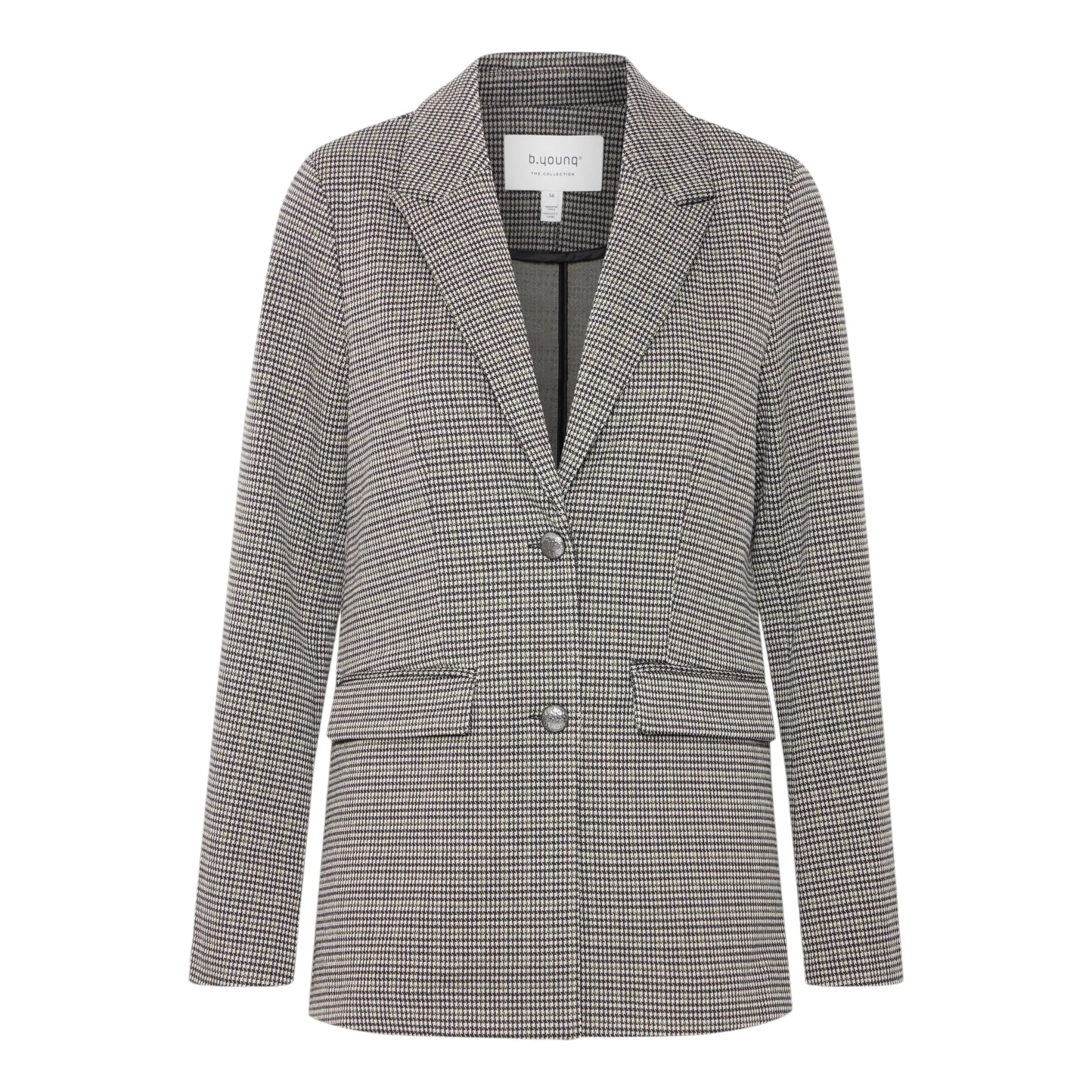 B Young Rowan Blazer Black Mix