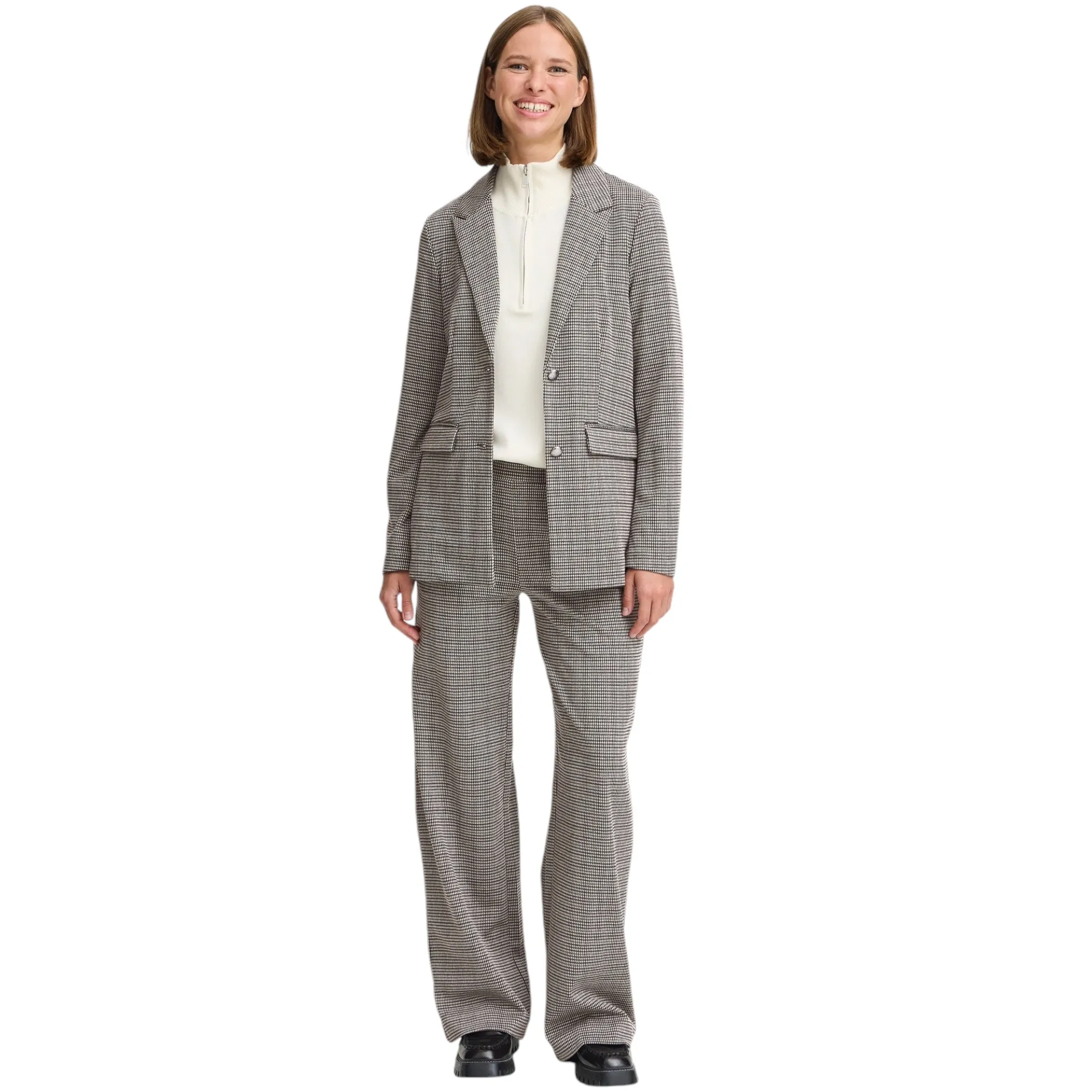 B Young Rowan Blazer Black Mix