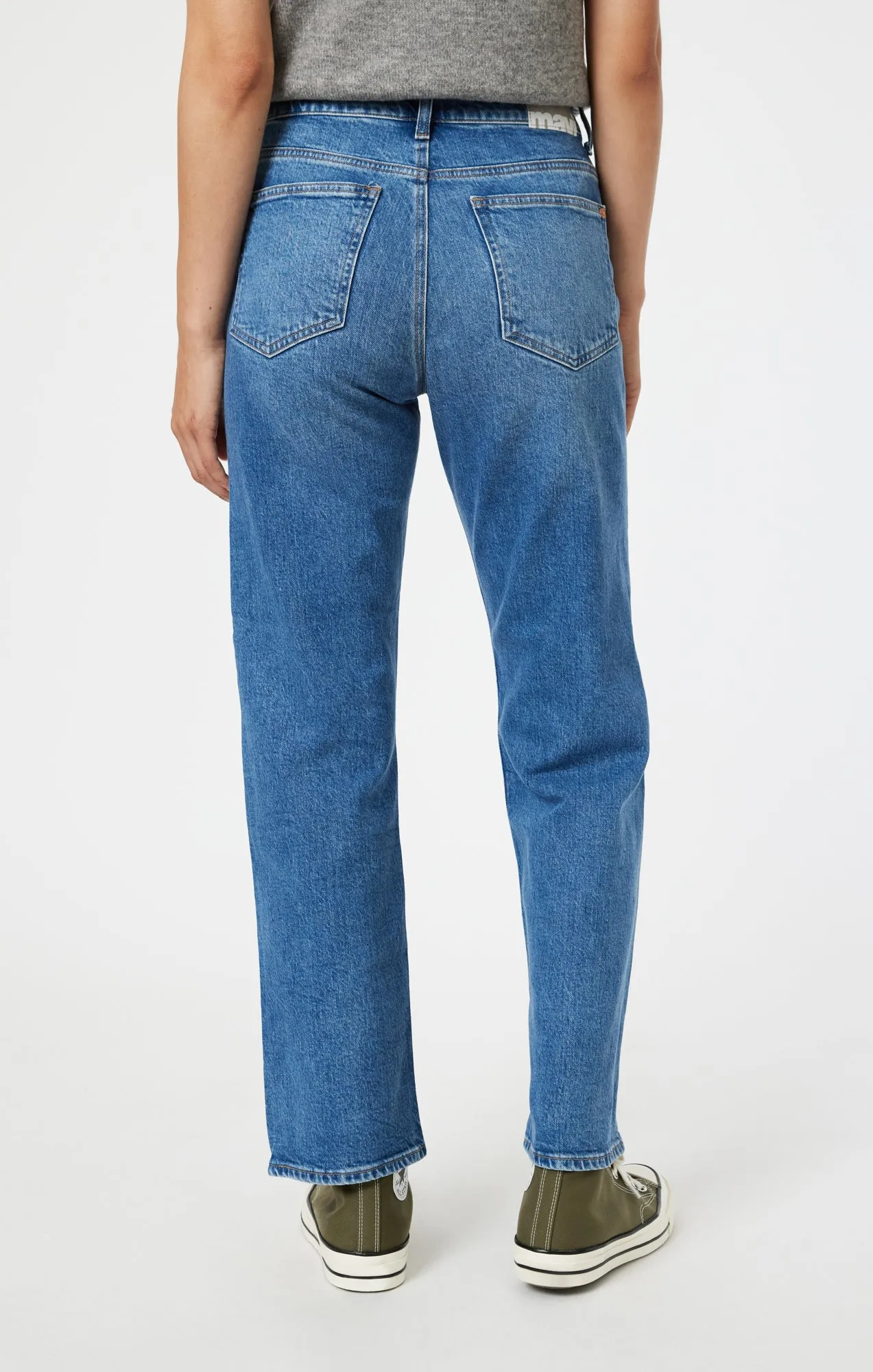 BARCELONA WIDE LEG IN DARK RECYCLED BLUE