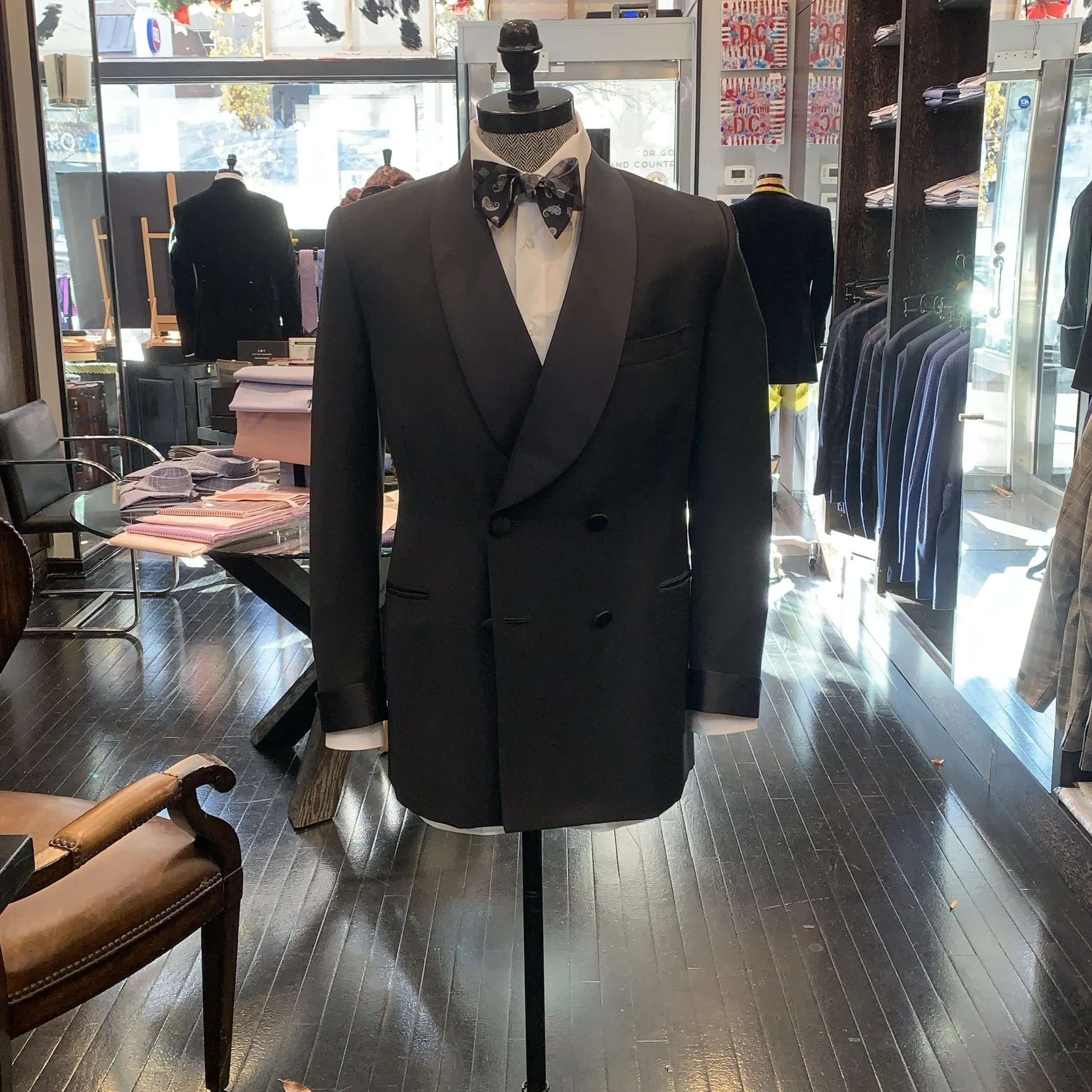 Bespoke Dinner Jacket / Dinner Suit | Handmade / Hand Stitched in England | Davies and Son, London