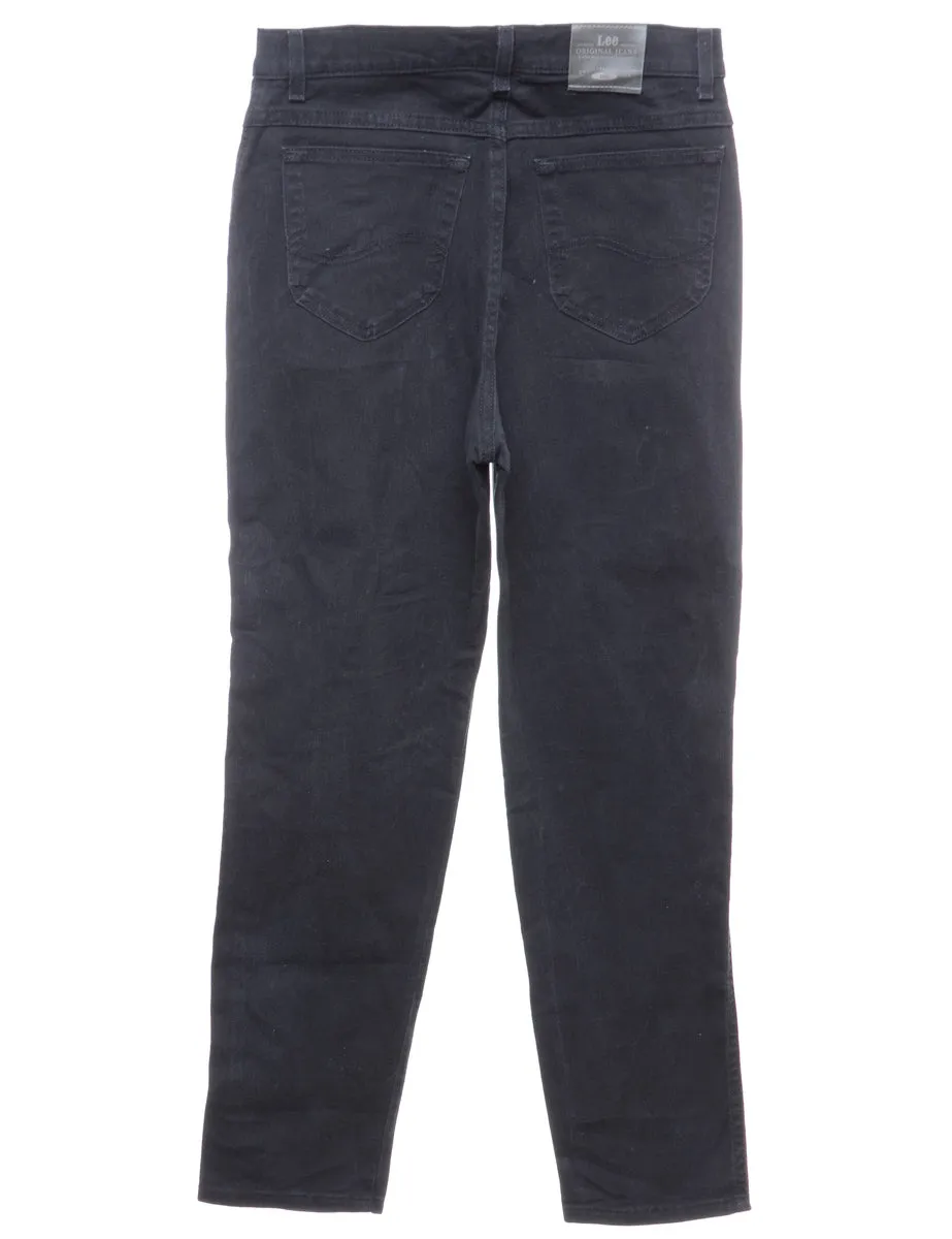 Black Lee Jeans - W32 L32