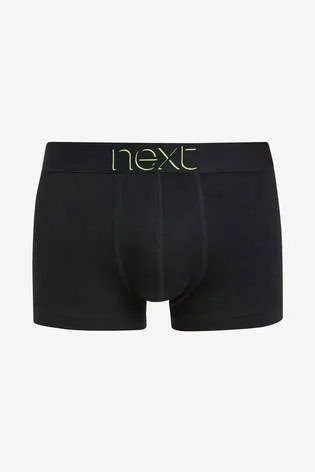 Black Shadow Text Hipsters Four Pack
