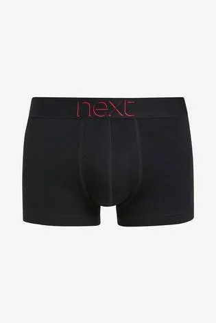 Black Shadow Text Hipsters Four Pack