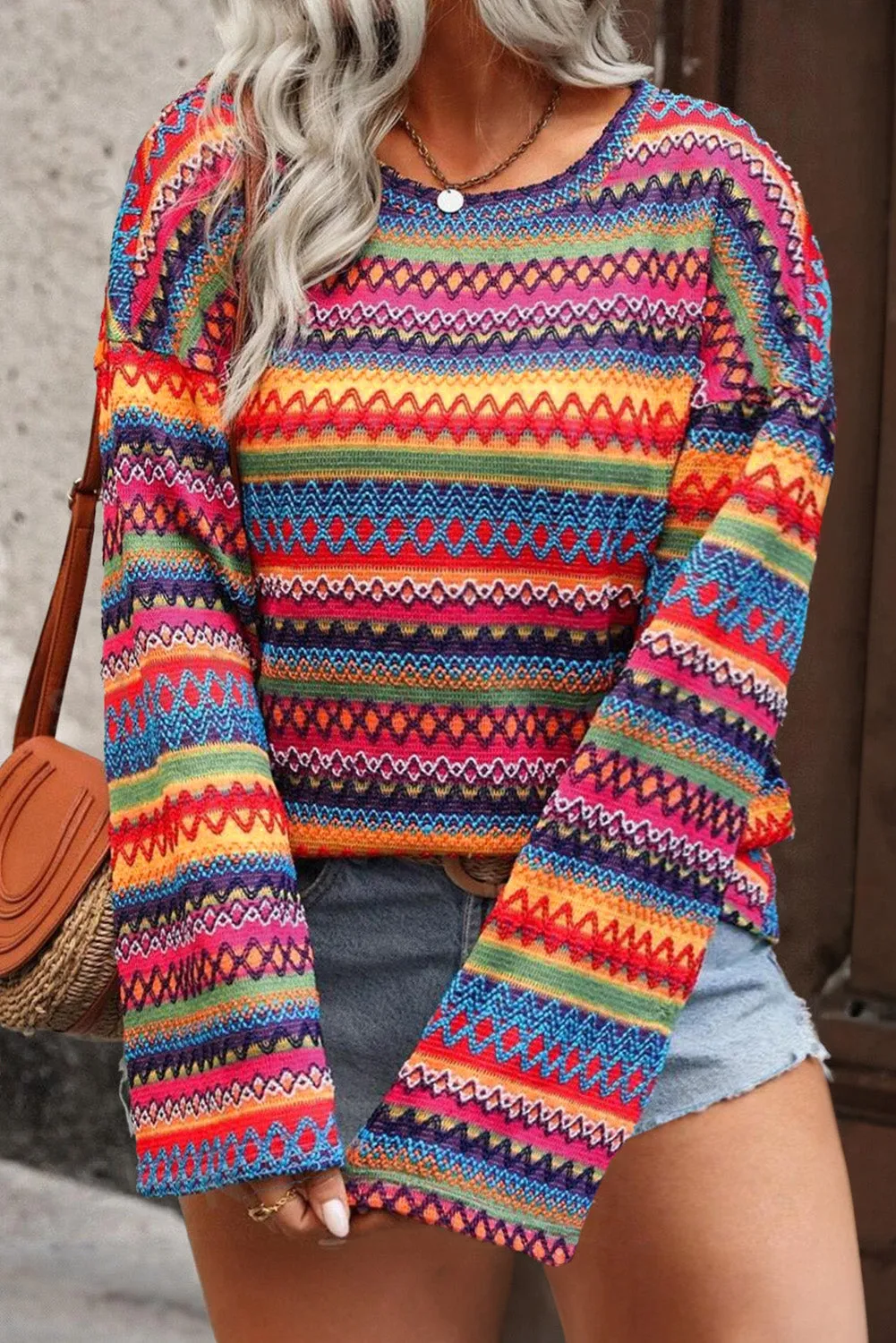 Bohemian Knit Top