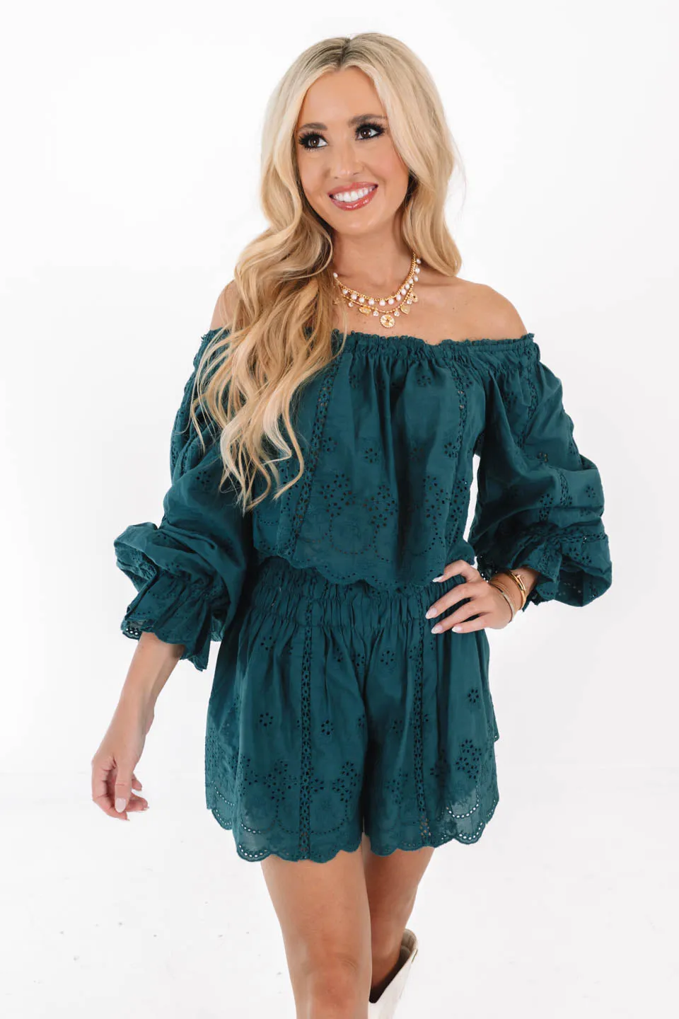 Boho Breeze Top - Teal