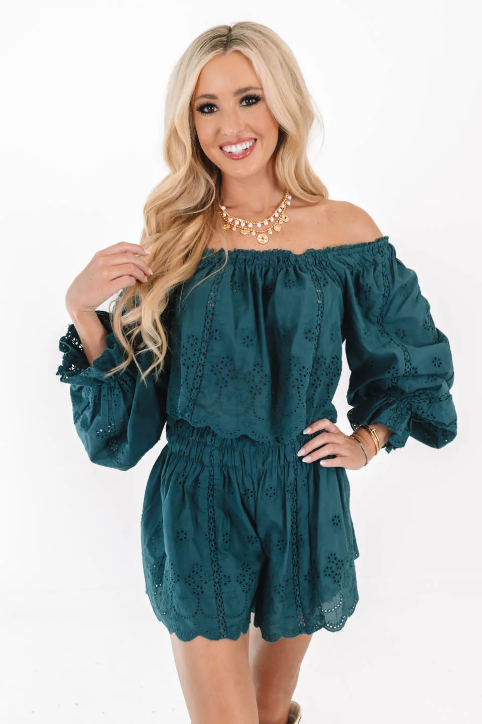 Boho Breeze Top - Teal