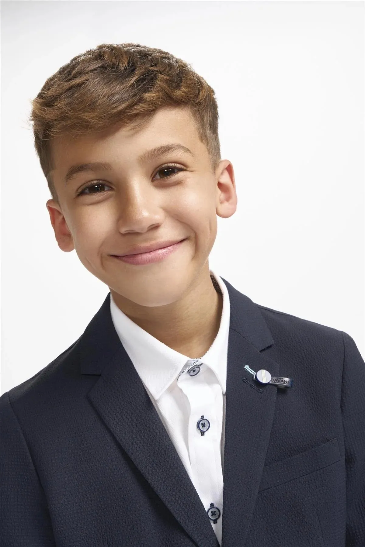 Boys Cavani Slm Fit Siren Blazer - Navy