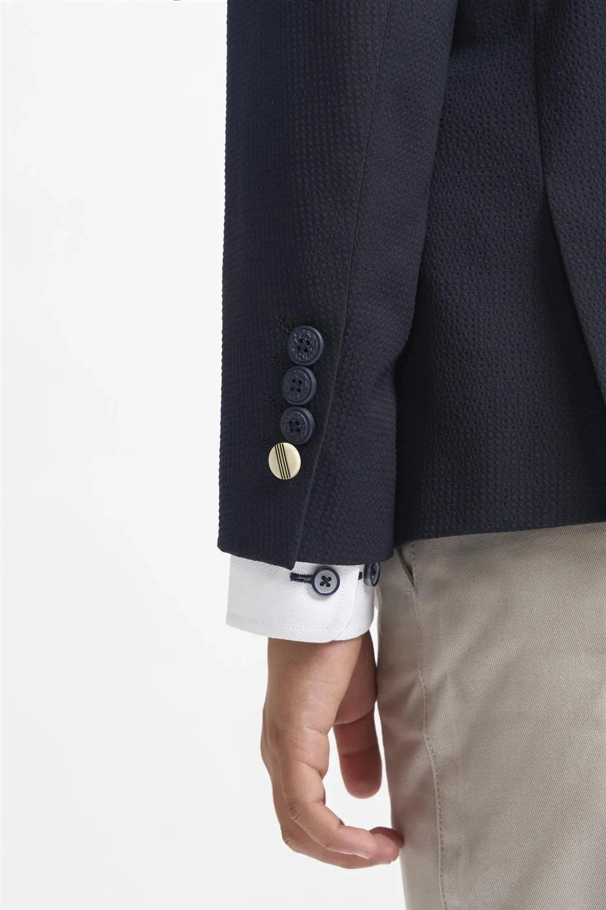 Boys Cavani Slm Fit Siren Blazer - Navy
