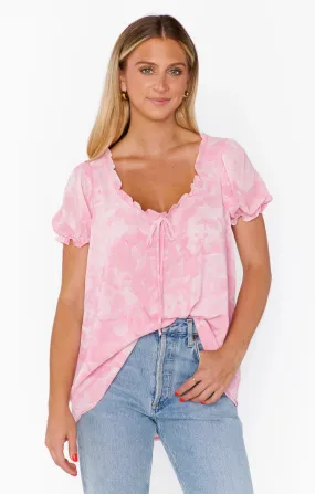 Brunch Top -Pink