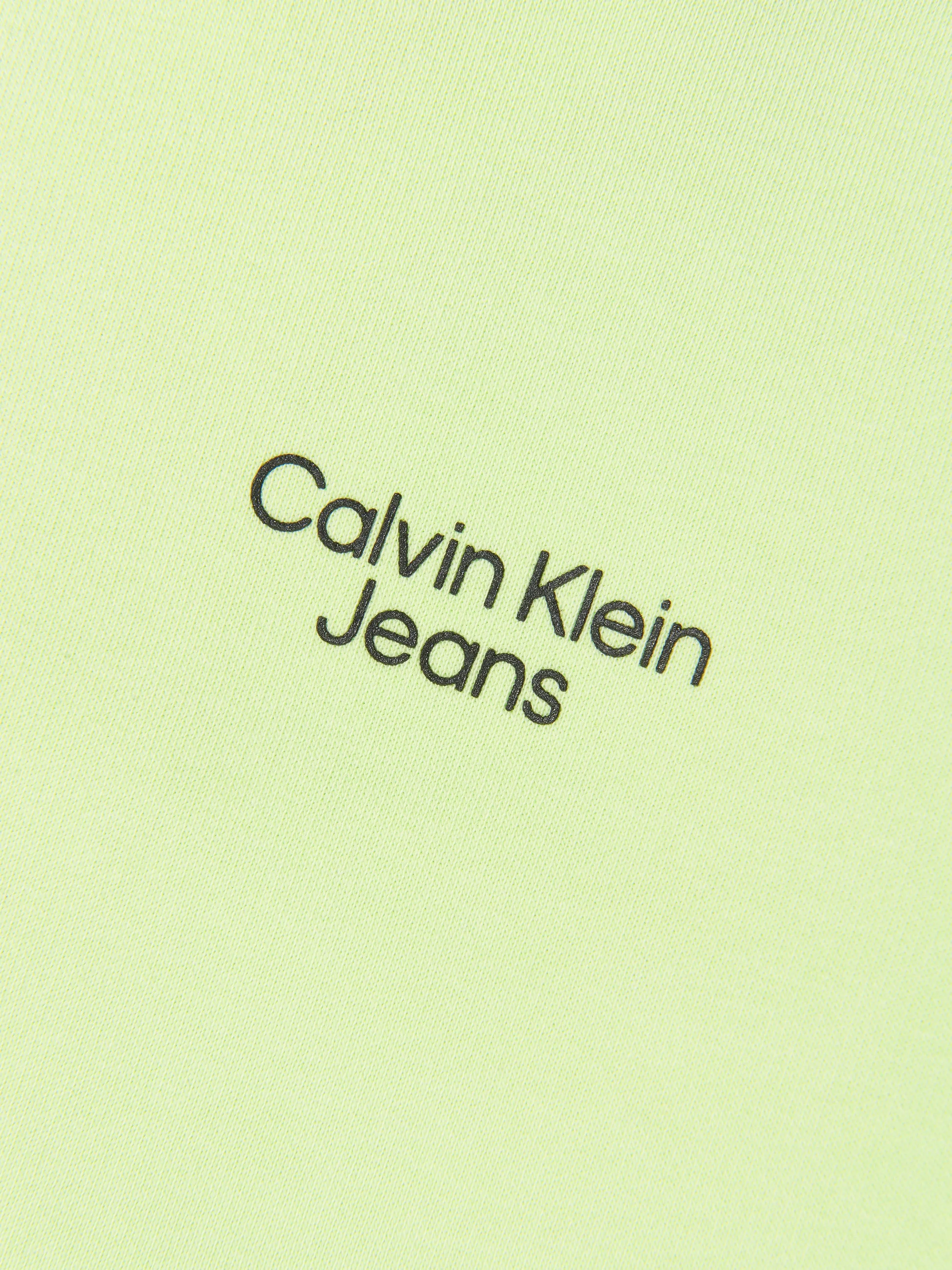 Calvin Klein Boys Organic Cotton Logo Sweatshirt
