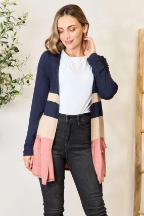 Camile Color Block Cardigan