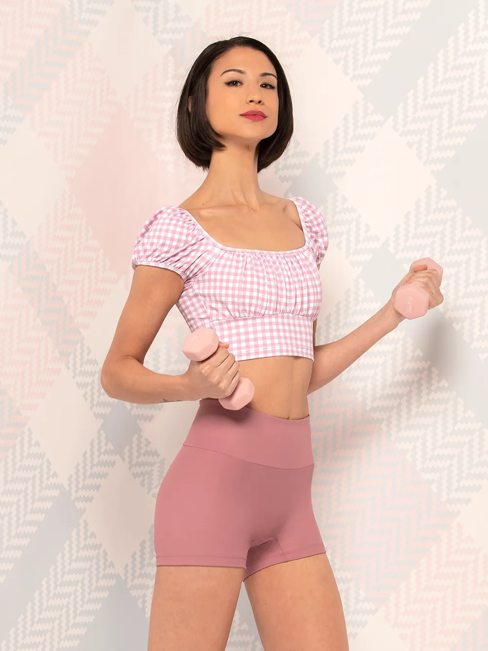 Cassie Longline Crop Top