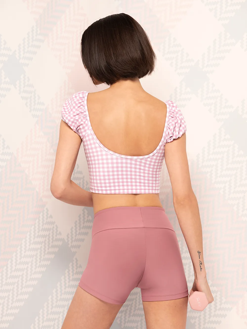 Cassie Longline Crop Top