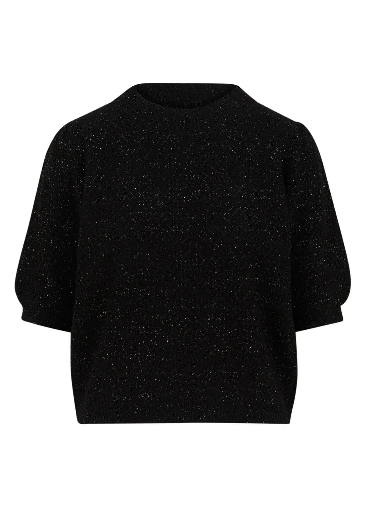 CC Heart Elsa Lurex Alpaca Top