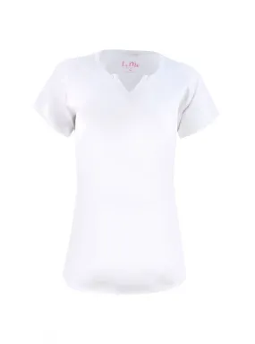 Chamonix White Short Sleeve Top