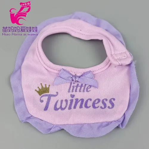 Charming Accessories for 40cm Baby Dolls: Socks, Bibs, and Hats