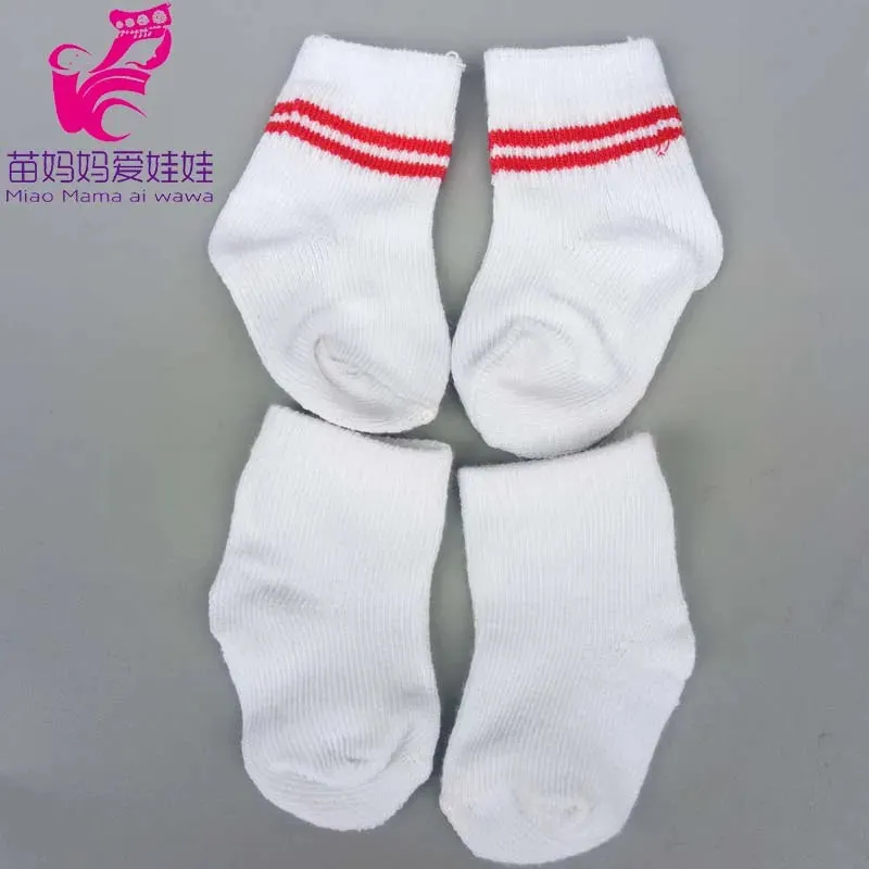 Charming Accessories for 40cm Baby Dolls: Socks, Bibs, and Hats