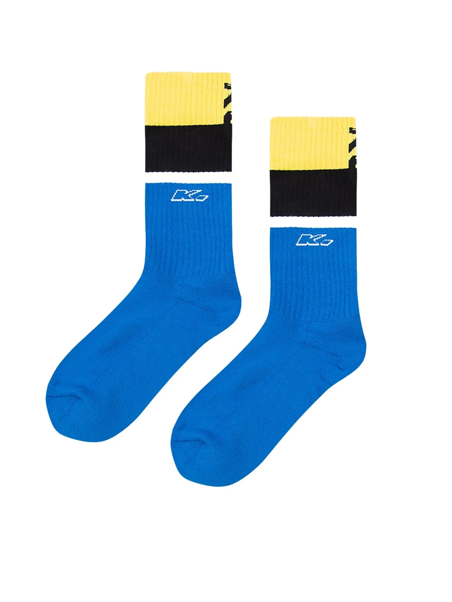 Color Blocking Long Socks