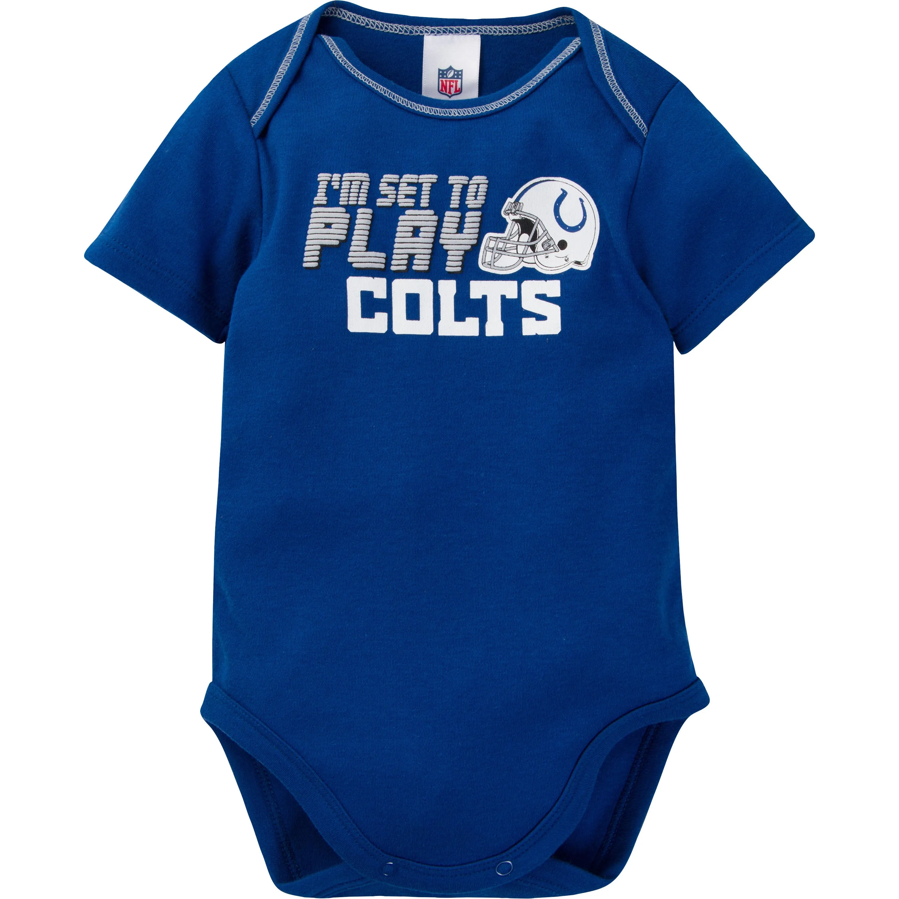 Colts All Set to Play 3 Pack Bodysuit Set