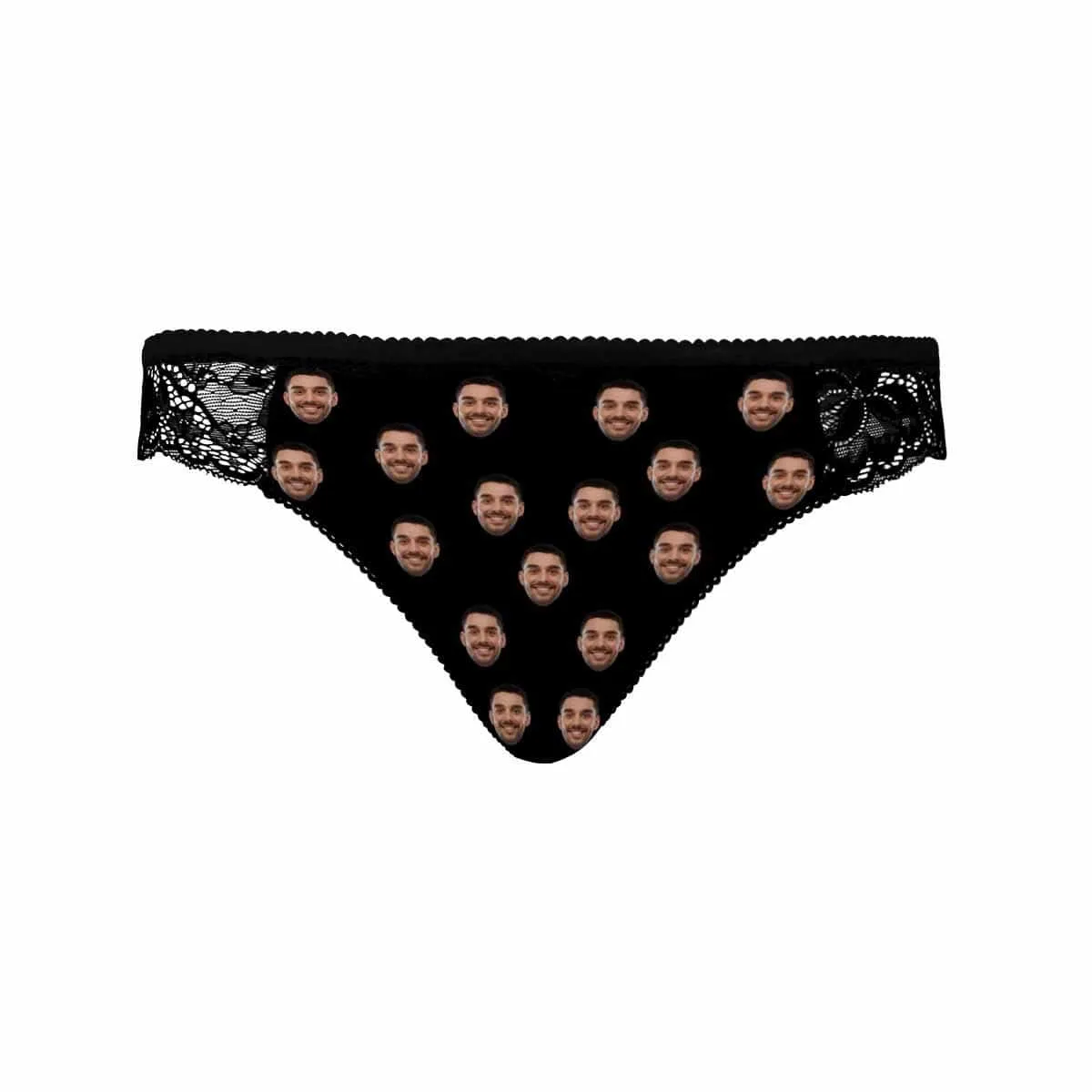 Custom Face Womens Panties Personalized Only You Sexy Underwear Women's Lace Panty
