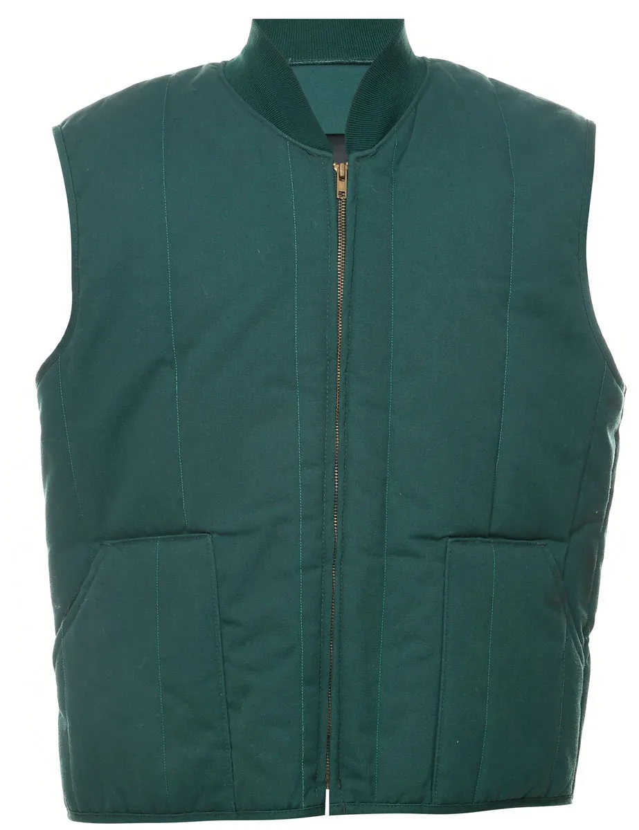 Dark Green Workwear Jacket - L