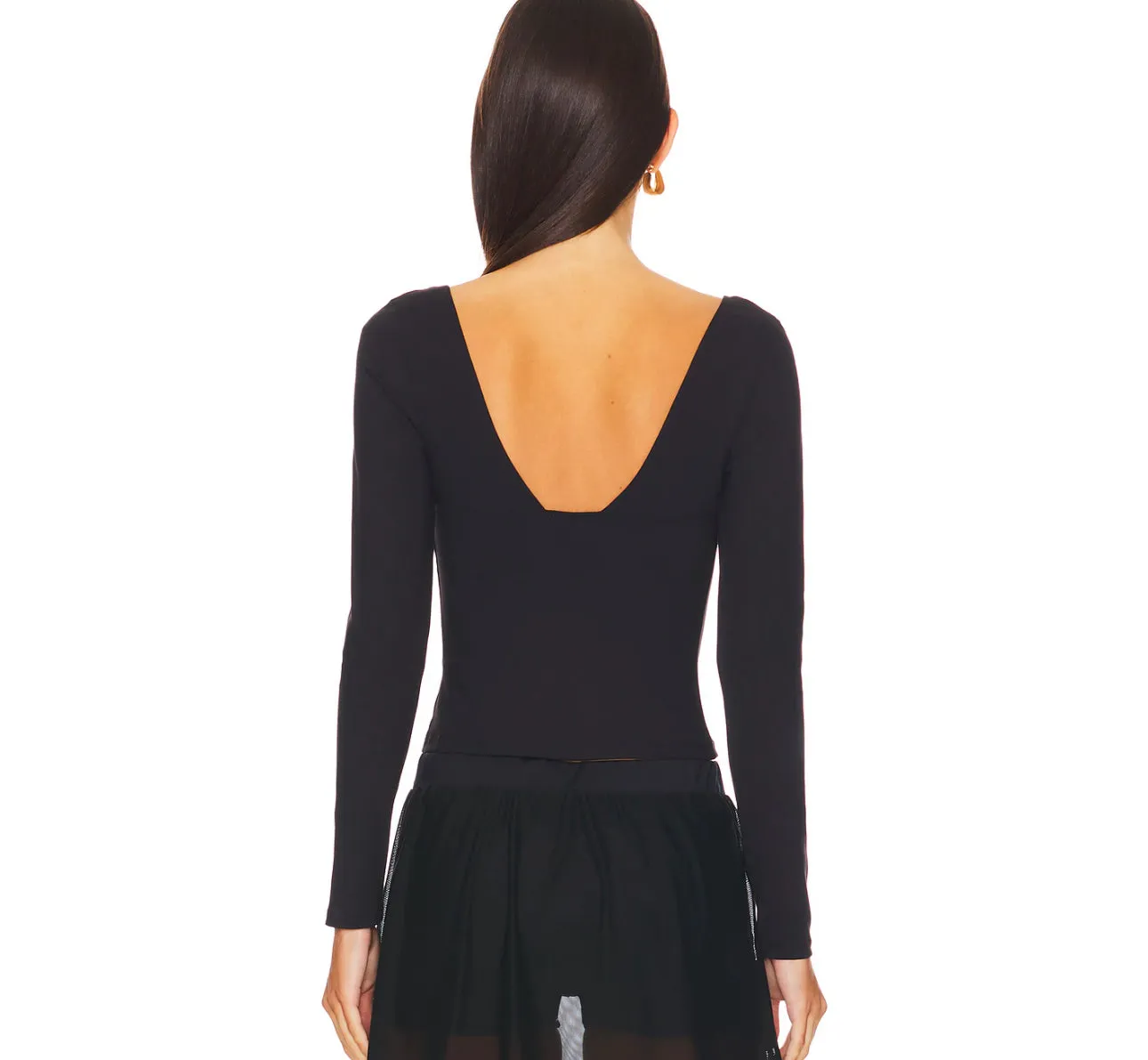 Duo Corset L/S - Black