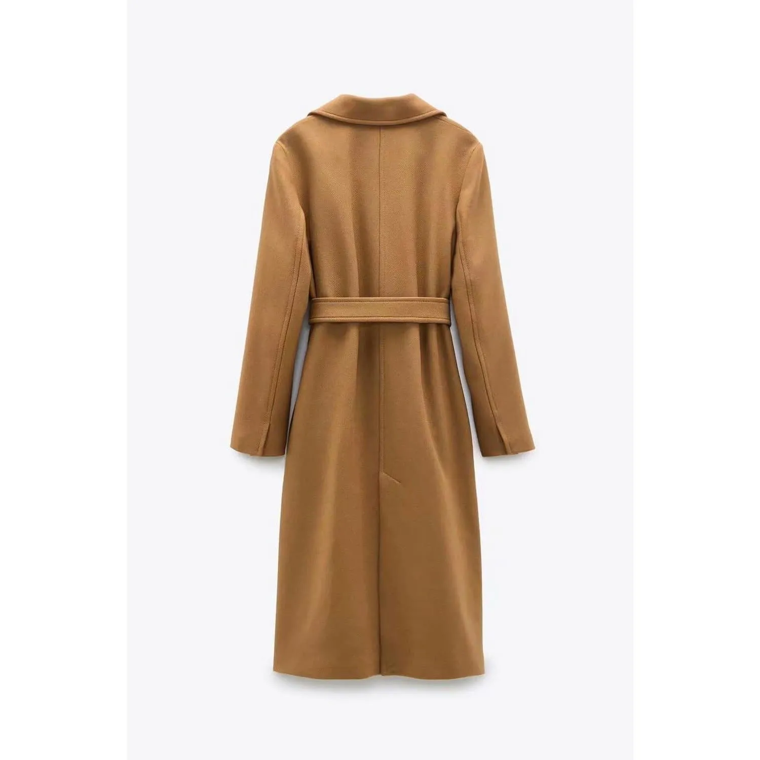 ELEGANT LONG WOOL COAT