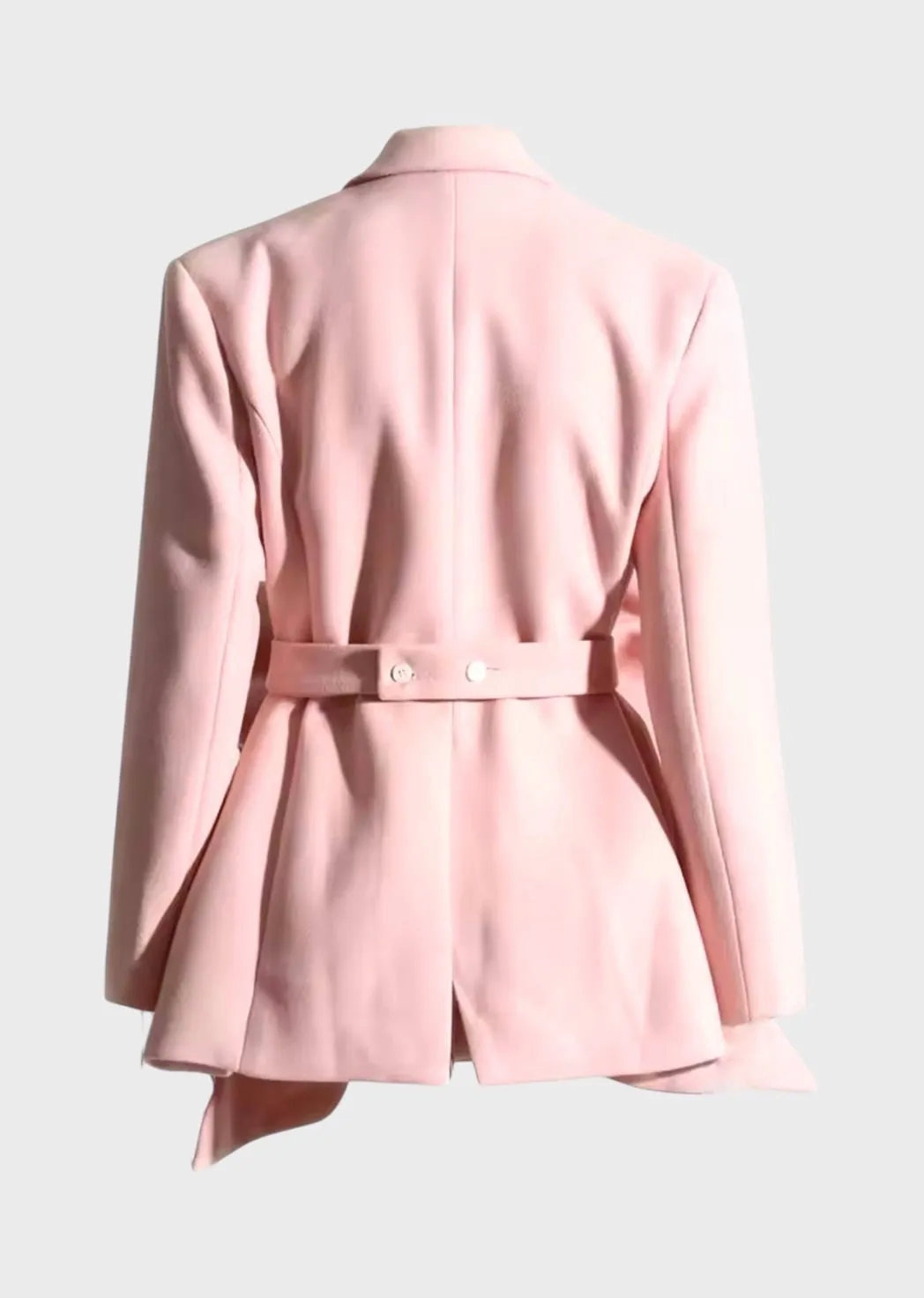 Esana Bow Belt Decor Blazer