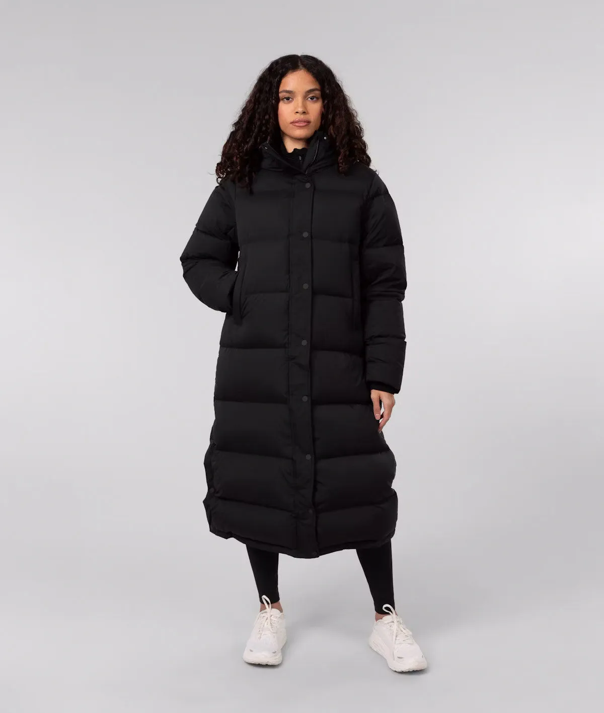 Escape Down Long Coat - Black