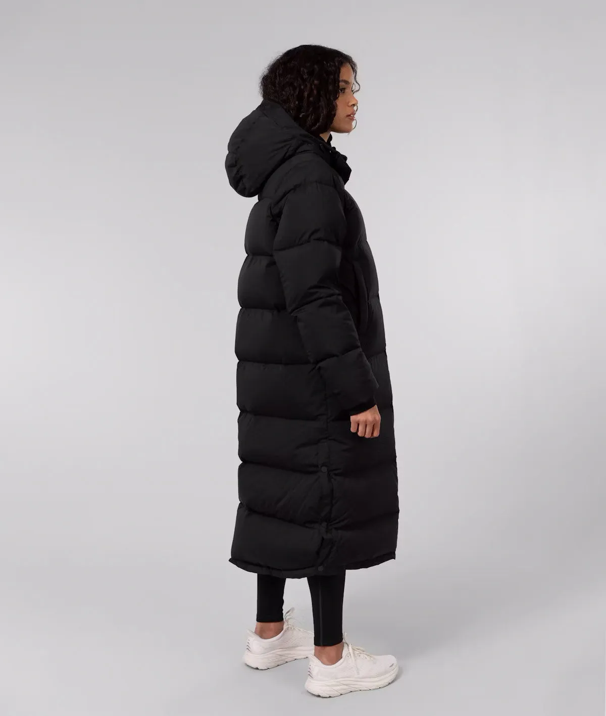 Escape Down Long Coat - Black