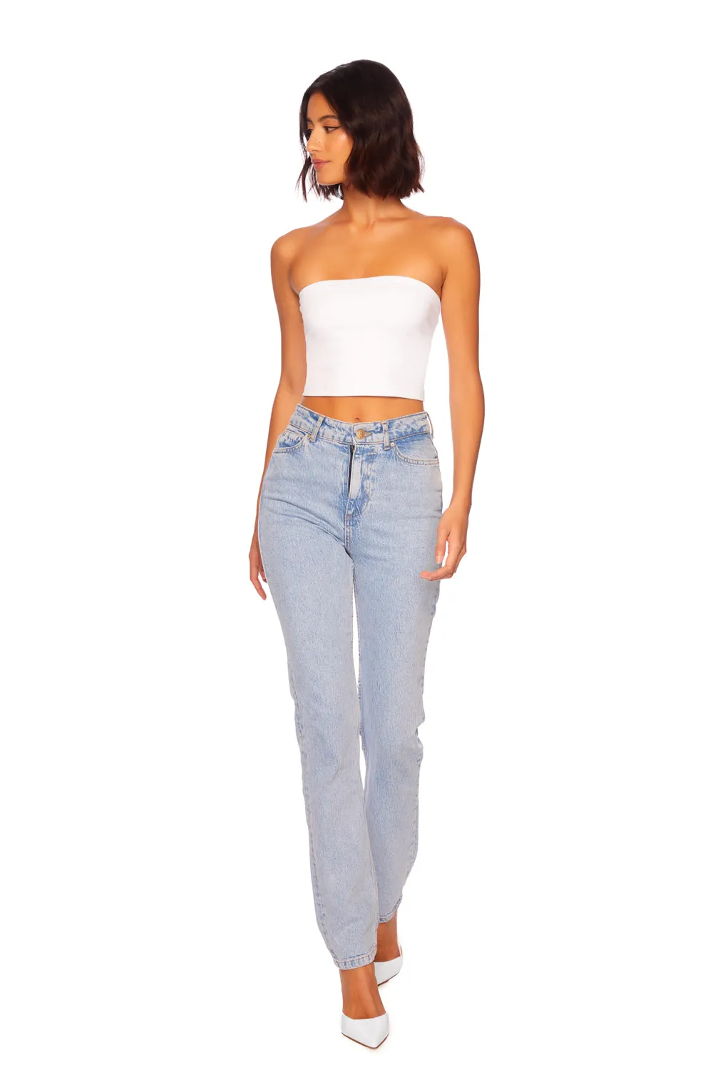essential crop tube top