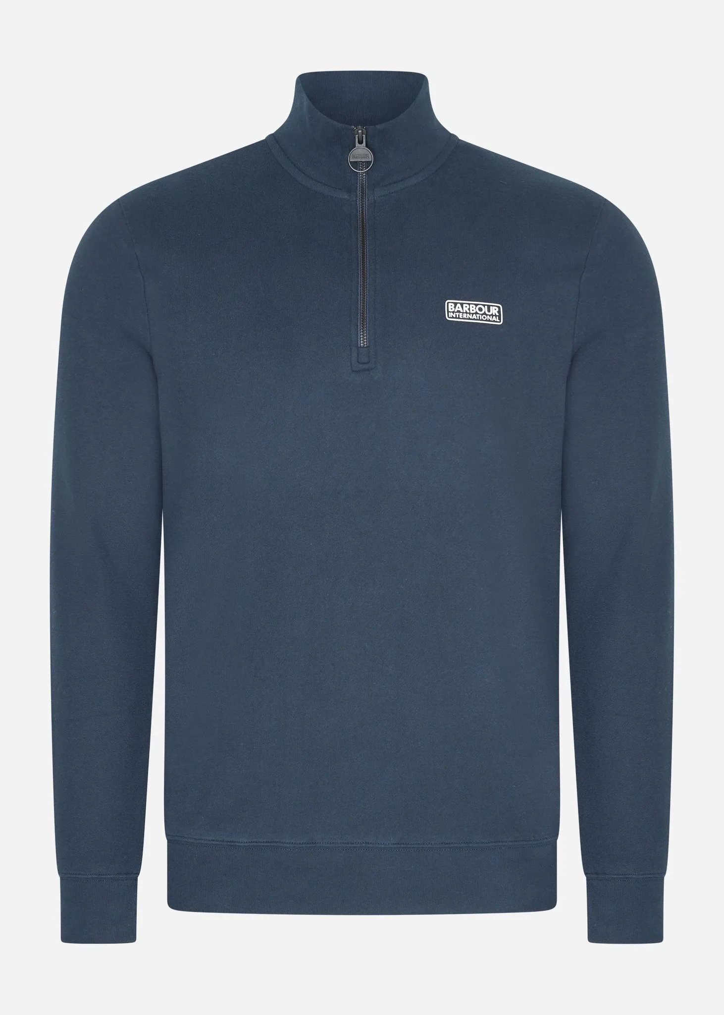 Essential half zip sweat - international navy