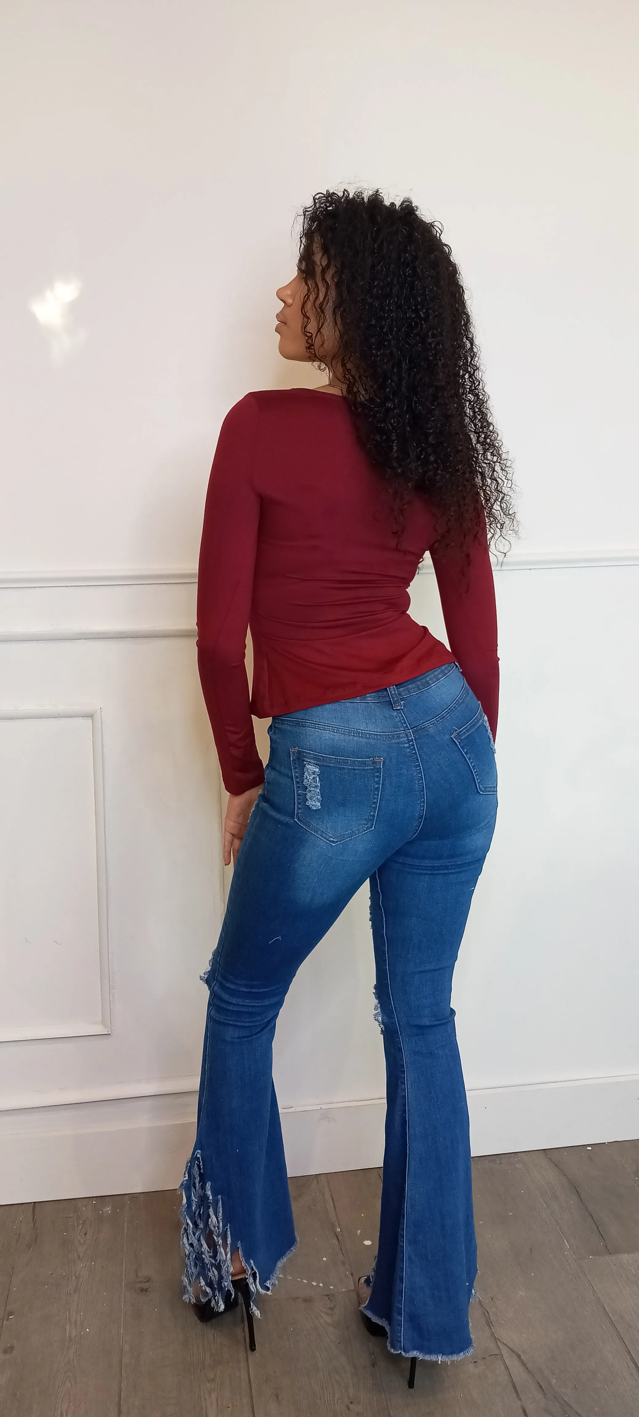 EVERYTHING I WANTED Top w/ Front Tie