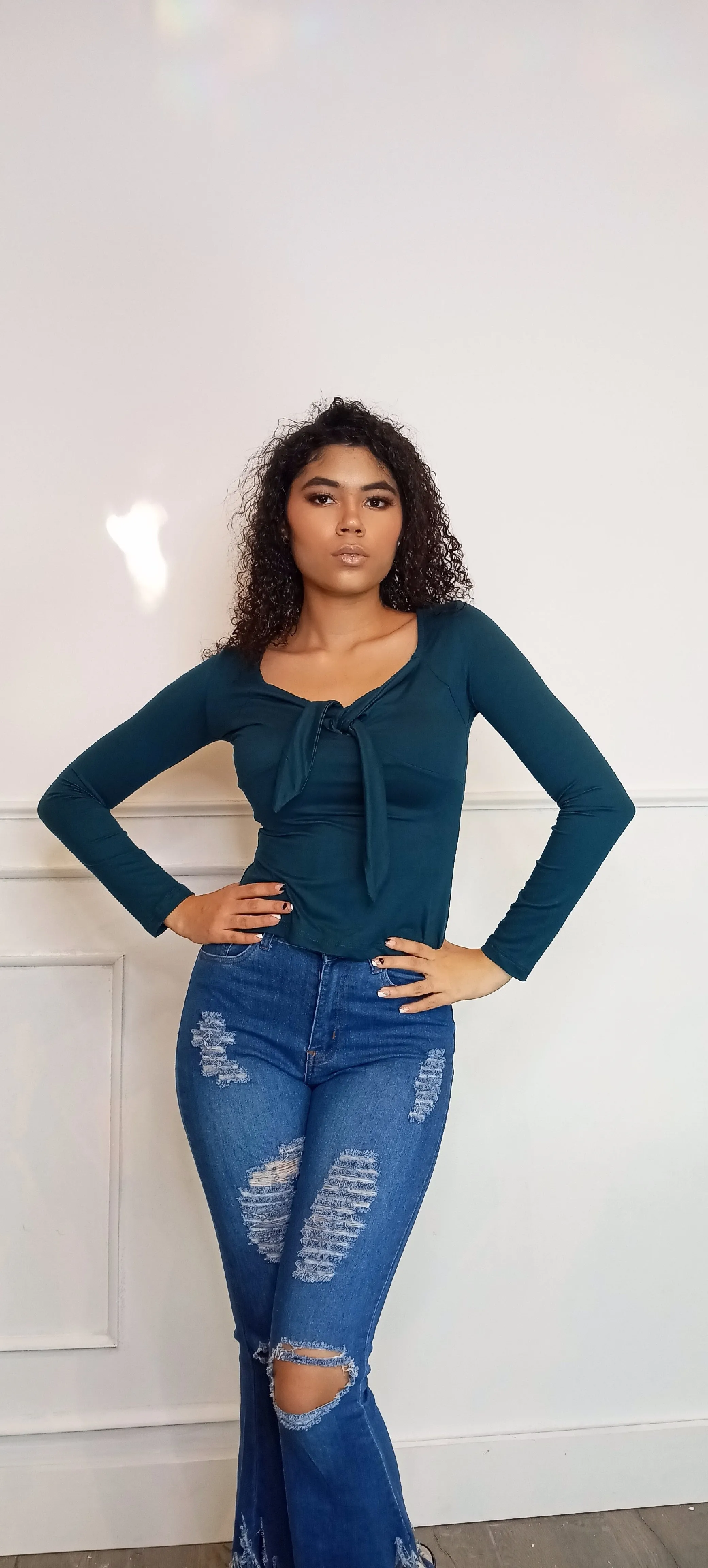 EVERYTHING I WANTED Top w/ Front Tie