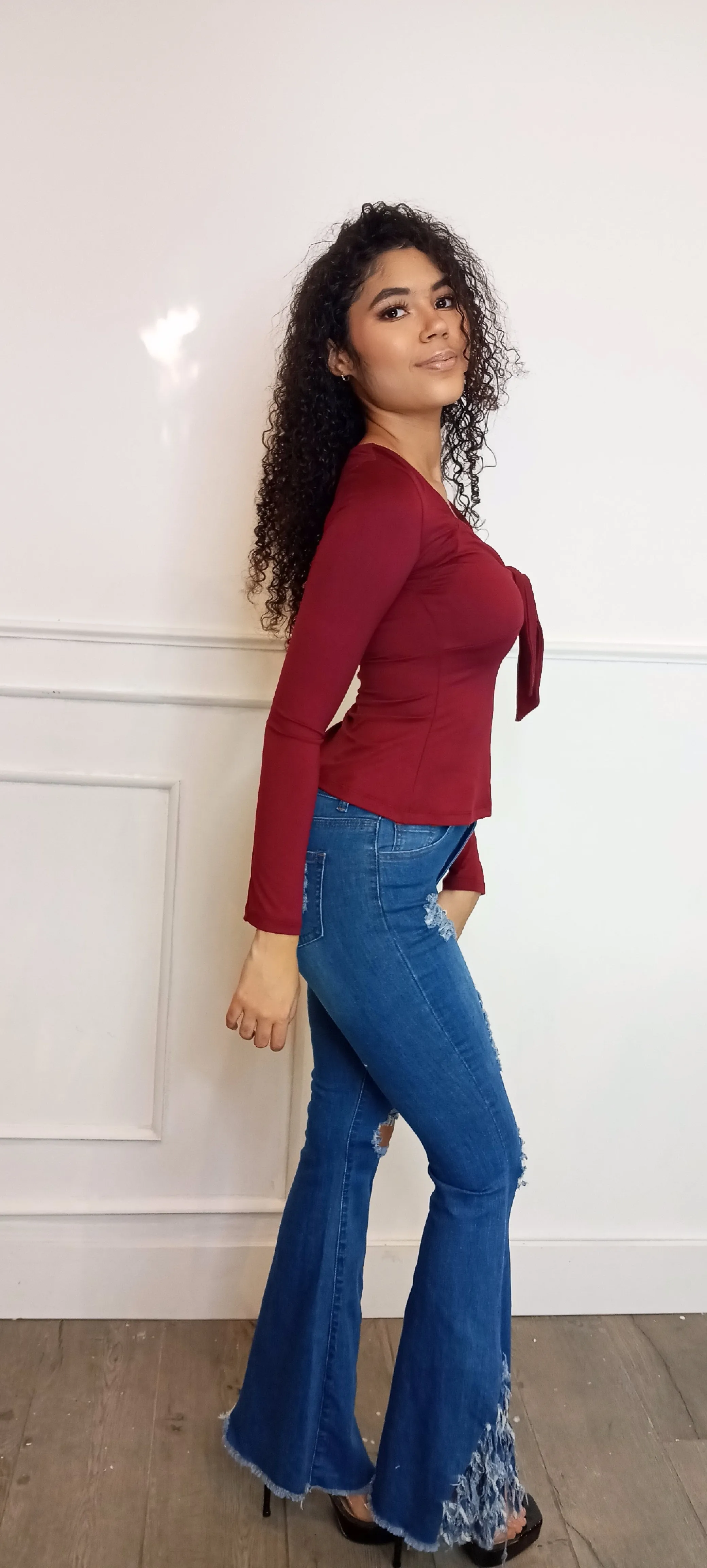 EVERYTHING I WANTED Top w/ Front Tie